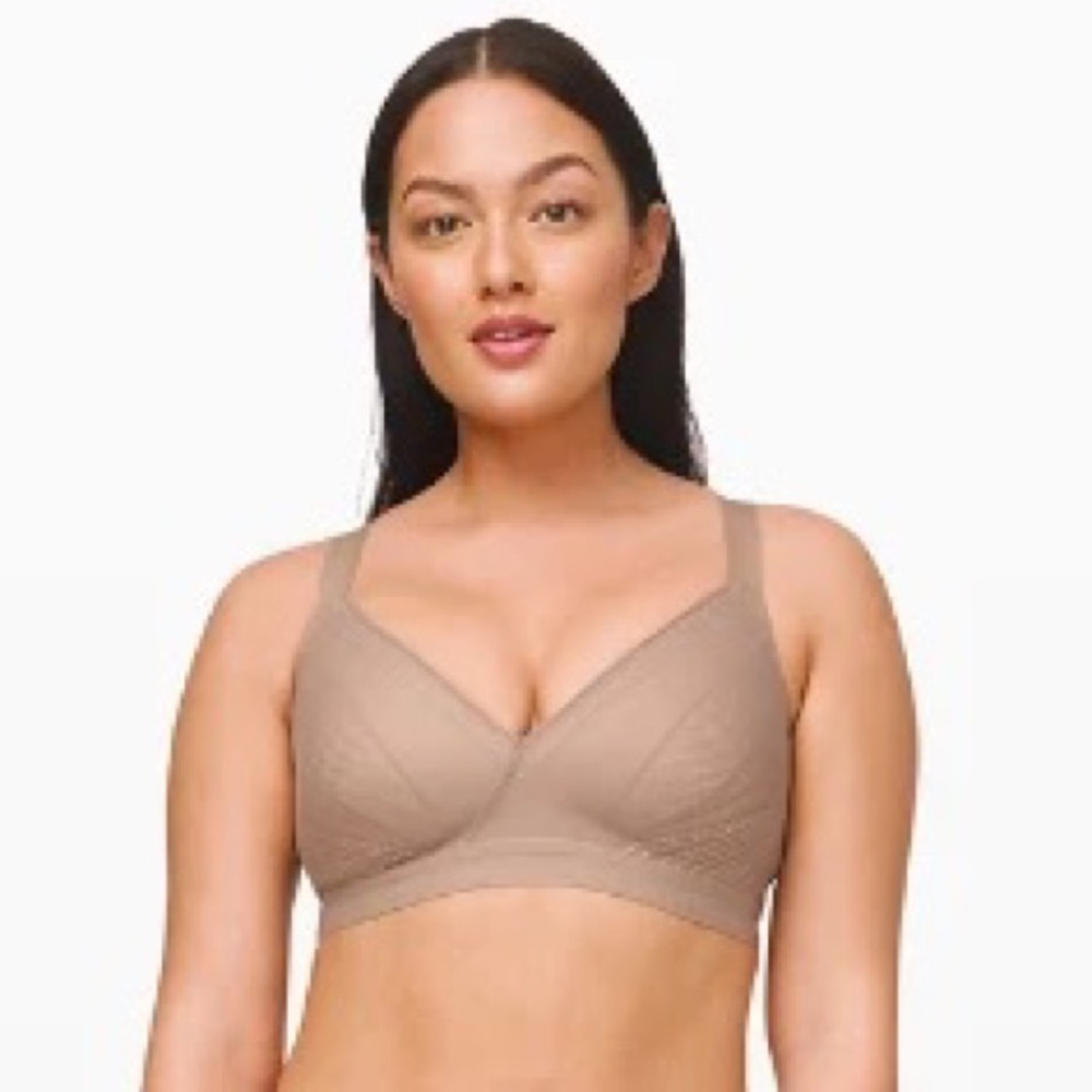 Lululemon Awake to Lace Bra Tan